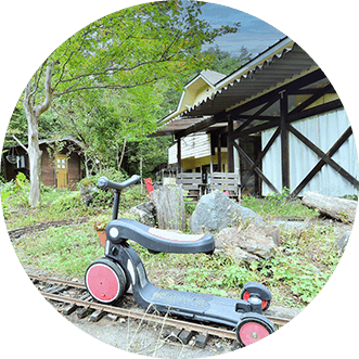 庭園鉄道の様子